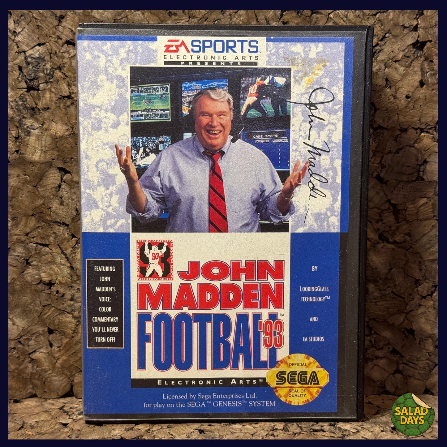 Madden '93 -Sega Genesis- CIB