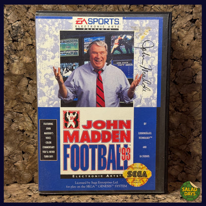 Madden '93 -Sega Genesis- CIB