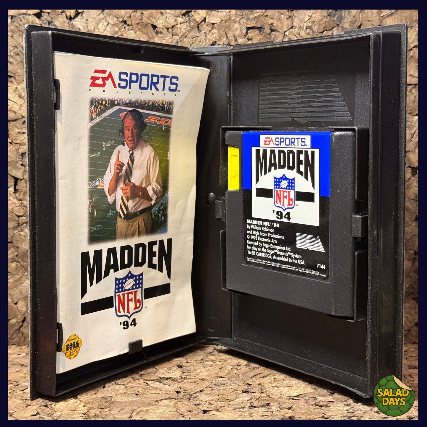 Madden '94 -Sega Genesis- CIB