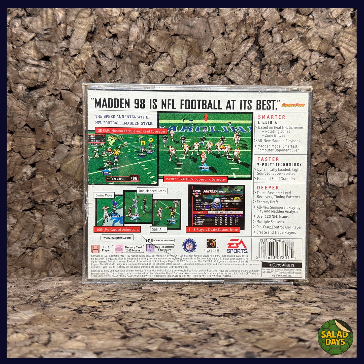 Madden 98 -Playstation-