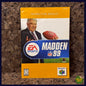 Madden Football 1999 -Nintendo 64- Manual
