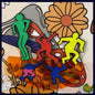 Keith Haring -Magnets- 5 Pack