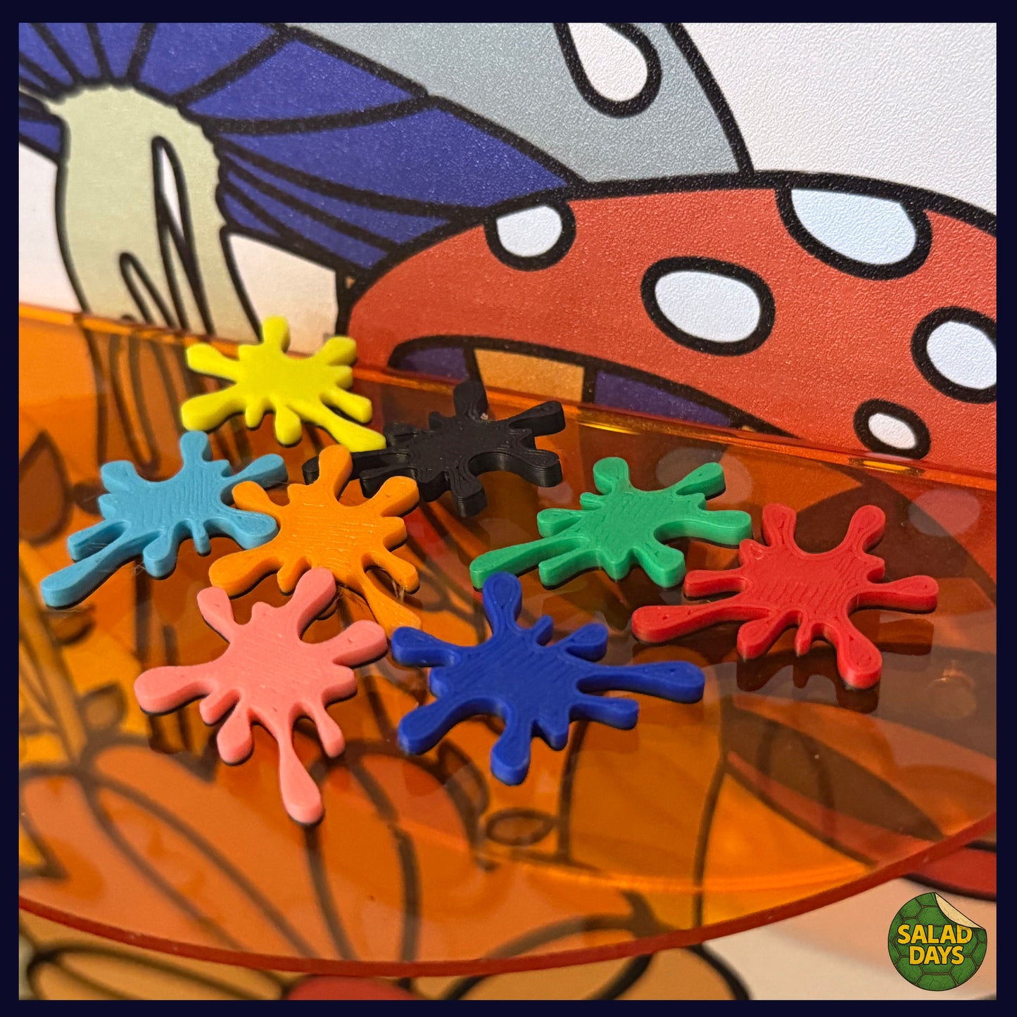 Splatt Set -Magnets- 8 Pack