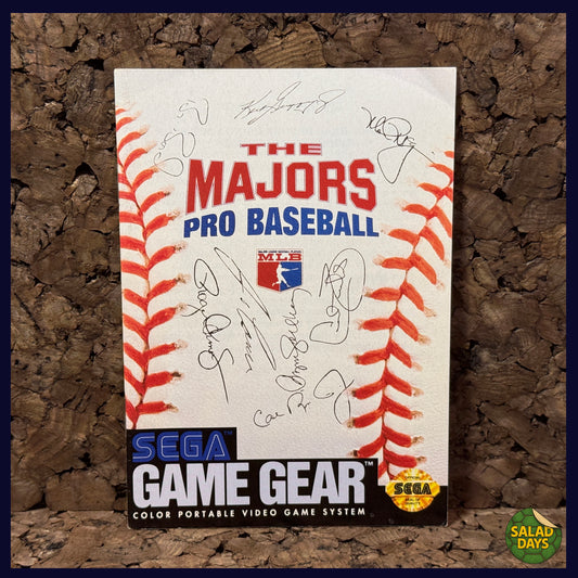 Major League Baseball Ft. Ken Griffey Jr -Nintendo 64- Manual