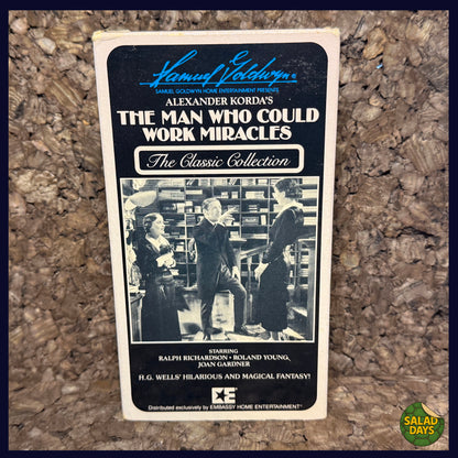 Man Who Could Perform Miracles, The -VHS-