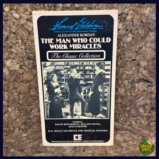 Man Who Could Perform Miracles, The -VHS-