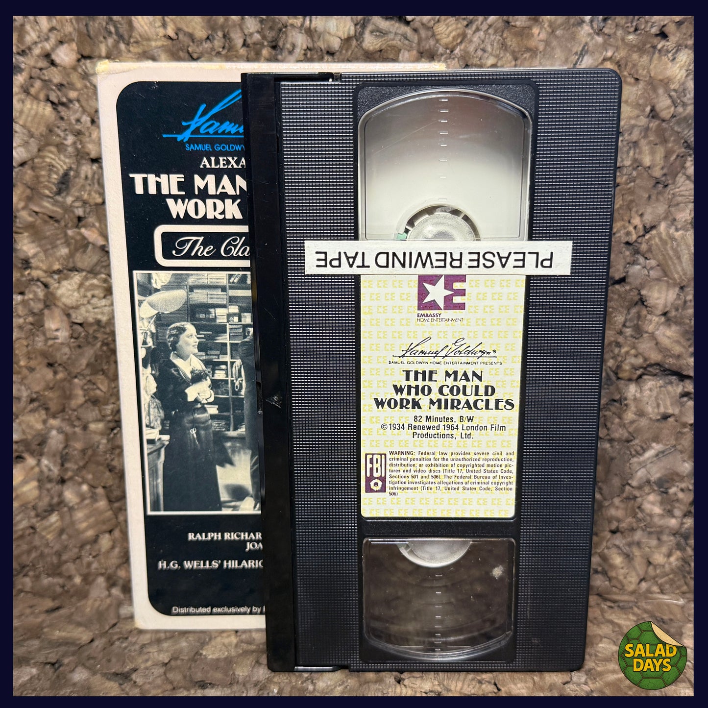 Man Who Could Perform Miracles, The -VHS-