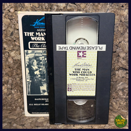 Man Who Could Perform Miracles, The -VHS-