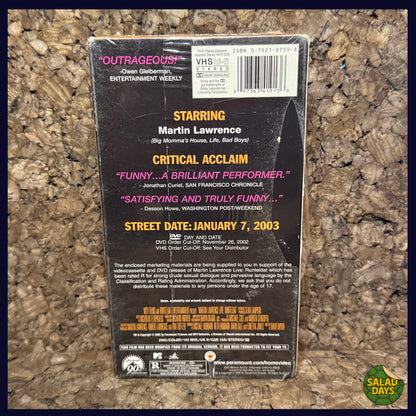 Martin Lawrence -VHS- Live