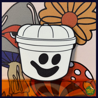 McBoo -Drink Coaster- Halloween Buckets
