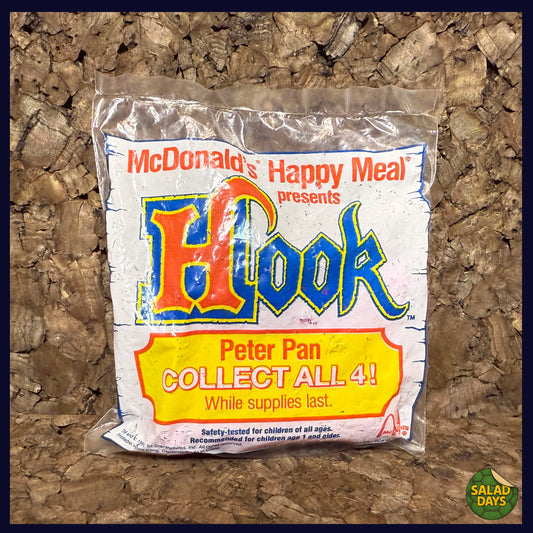 McDonald's -Hook Peter Pan- Happy Meal Toy Sealed