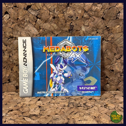 Medabots -GameBoy Advance- Manual