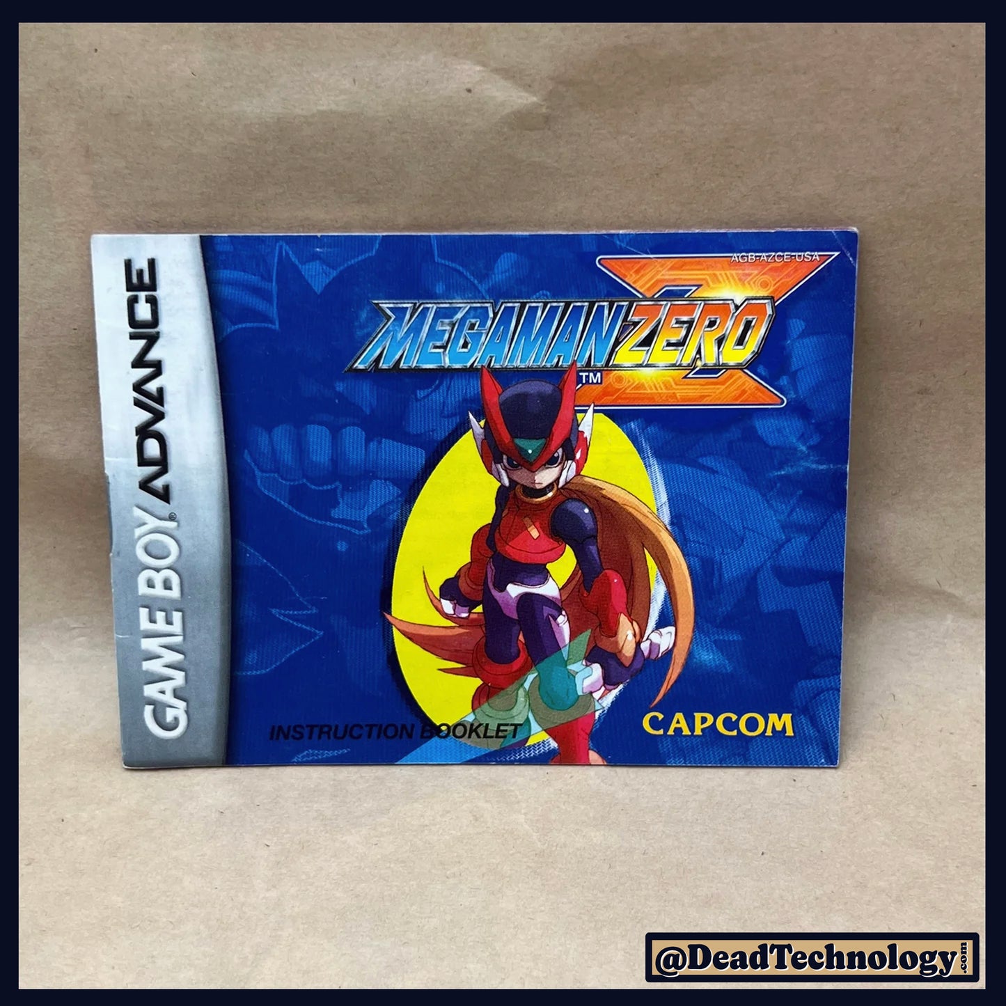 MegaMan Zero -GameBoy Advance- Manual