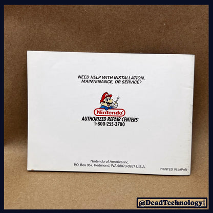 Mickey's Dangerous Chase -GameBoy- Manual