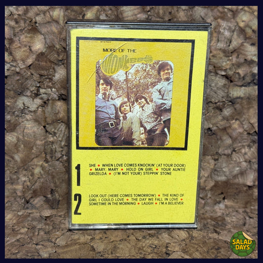 Monkees, The -Cassette Tape- More Monkees