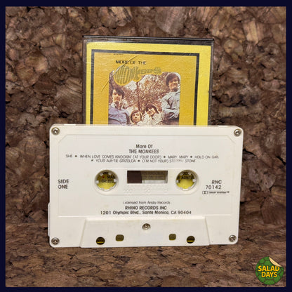 Monkees, The -Cassette Tape- More Monkees