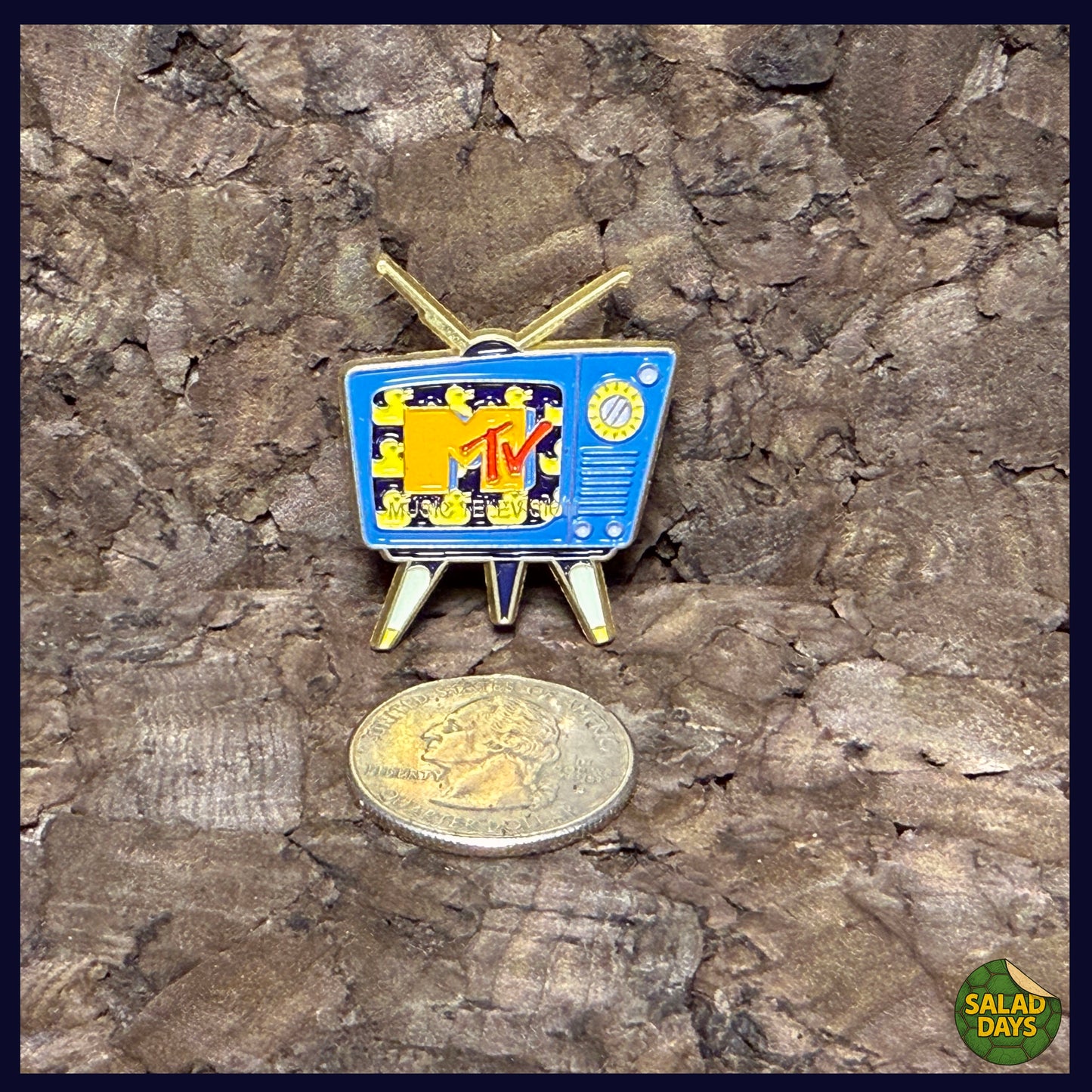 Mtv -Enamel Pin-