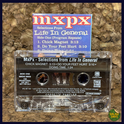 MxPx Life In General -Chick Magnet- Cassette Sampler