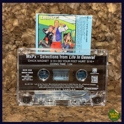 MxPx Life In General -Chick Magnet- Cassette Sampler