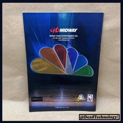 NBA Showtime: NBA on NBC -Nintendo 64- Manual