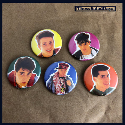 New Kids on the Block -Buttons- 5 Pack