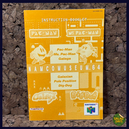Namco Museum -Nintendo 64- Manual