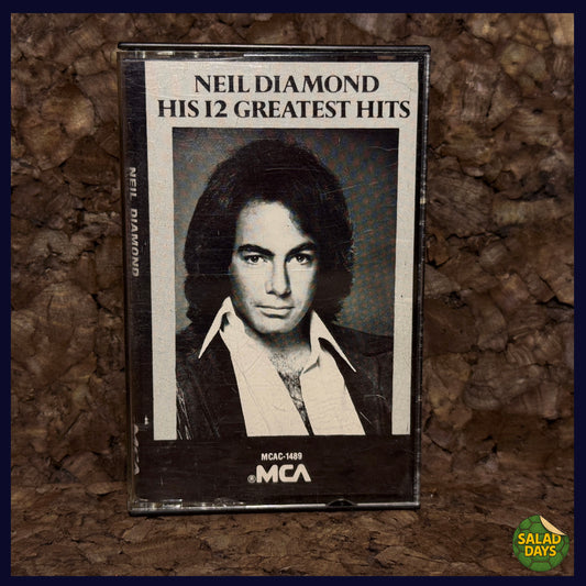 Neil Diamond -Cassette Tape- 12 Greatest Hits