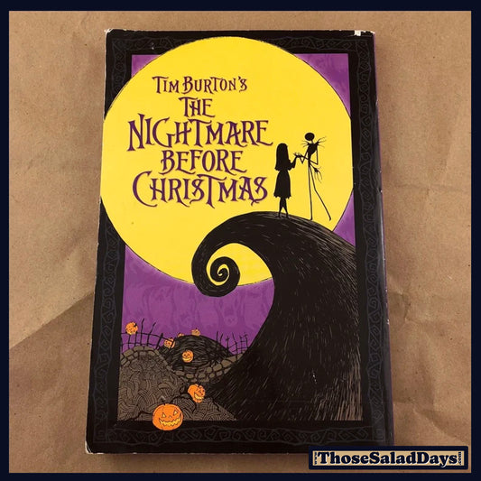 Nightmare Before Christmas Magna -Tim Burton- 1st Pressing Book