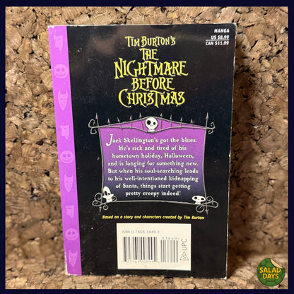 Nightmare Before Christmas Magna -Tim Burton- 1st Pressing Book