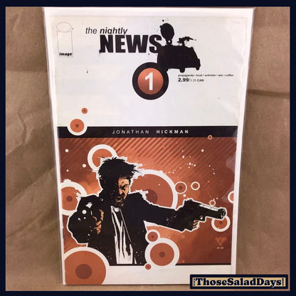The Nightly News -Image Comic- #1-3 Pack