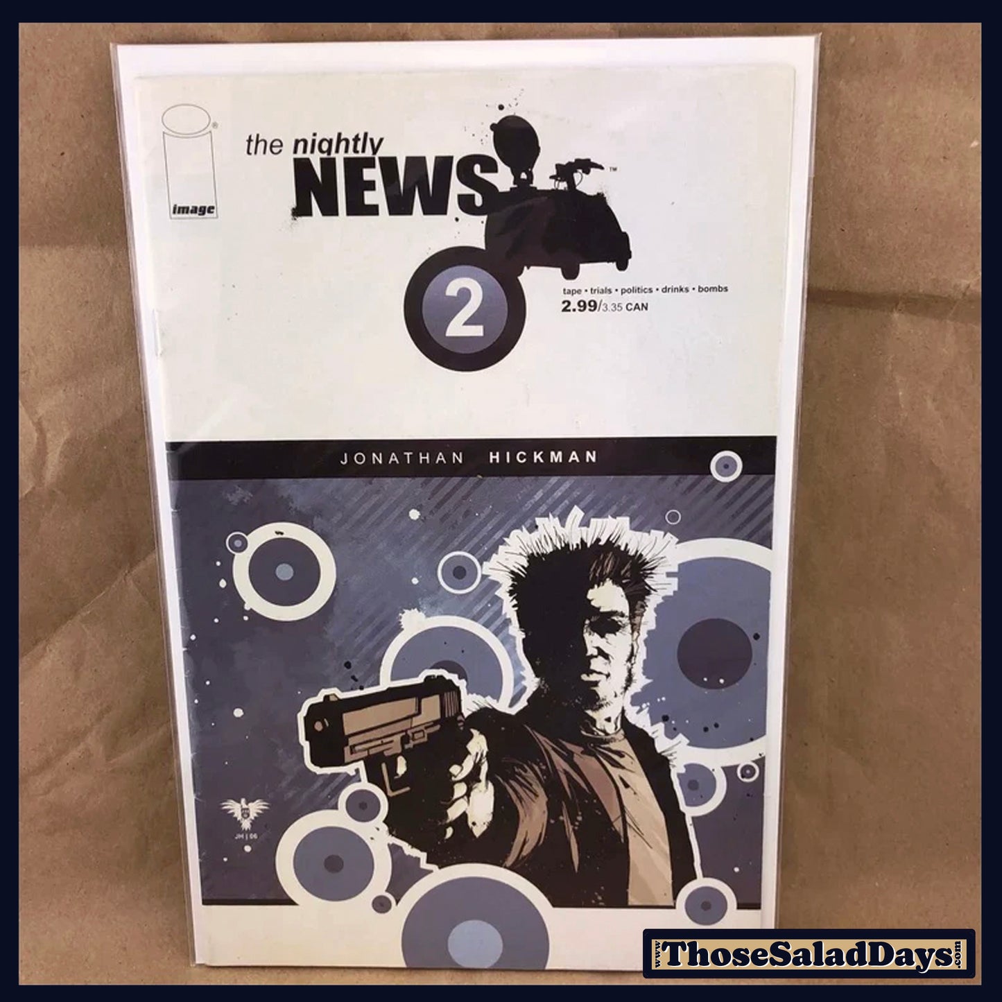 The Nightly News -Image Comic- #1-3 Pack