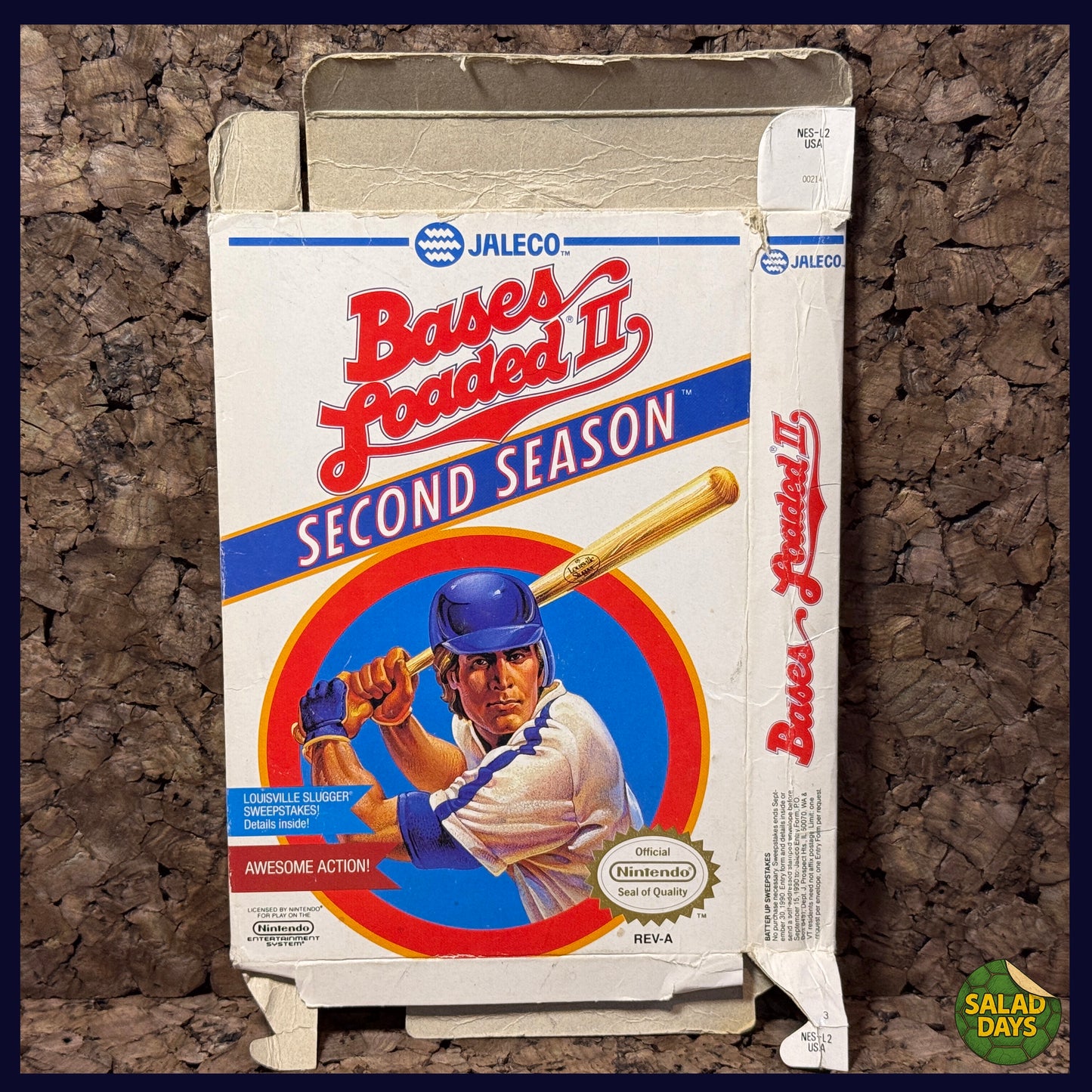 Bases Loaded 2 -Nintendo- Box Only