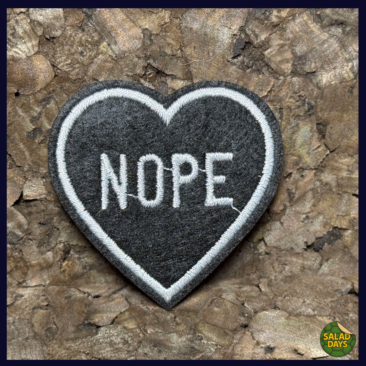 Nope -Iron On Patch-