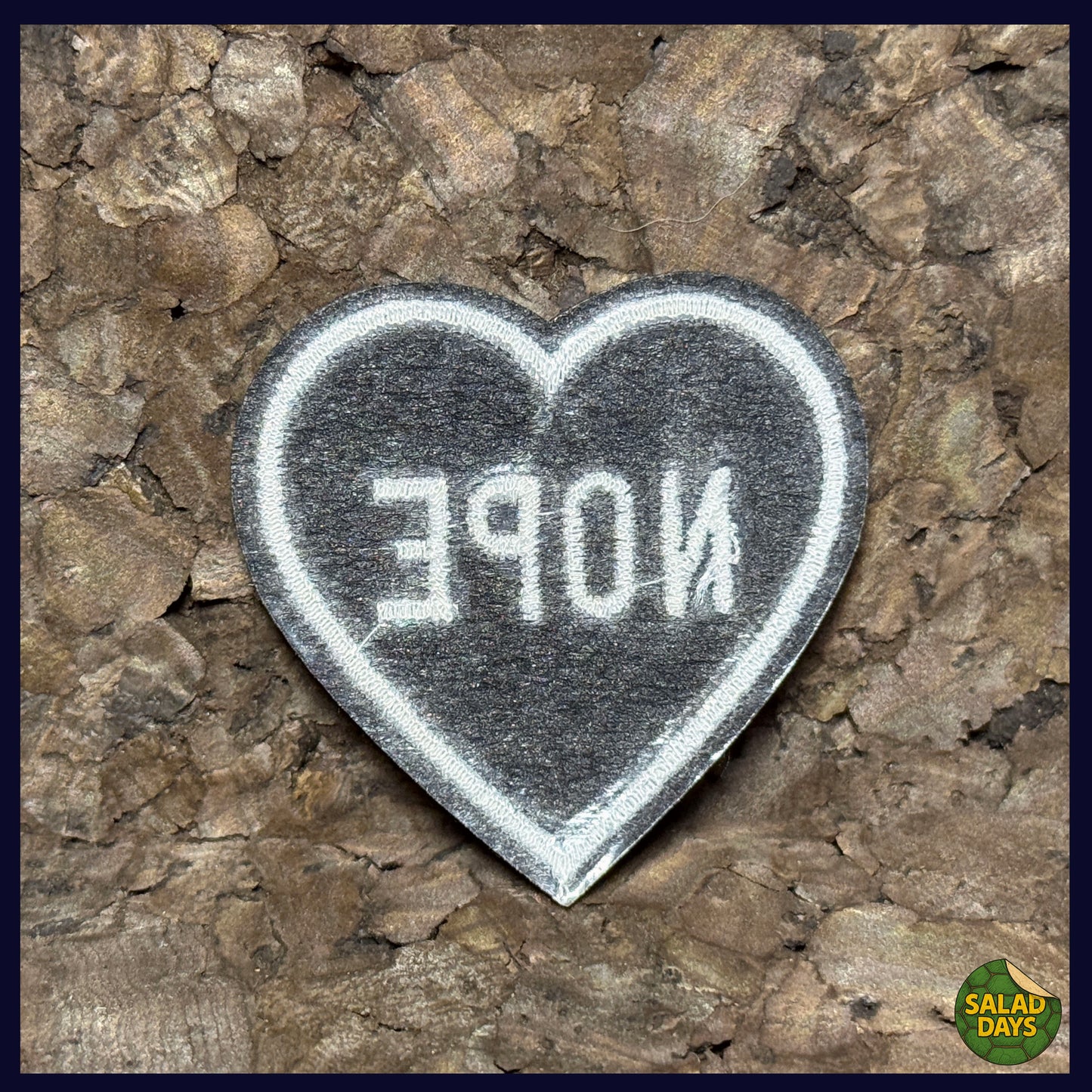 Nope -Iron On Patch-