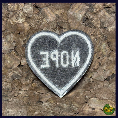 Nope -Iron On Patch-