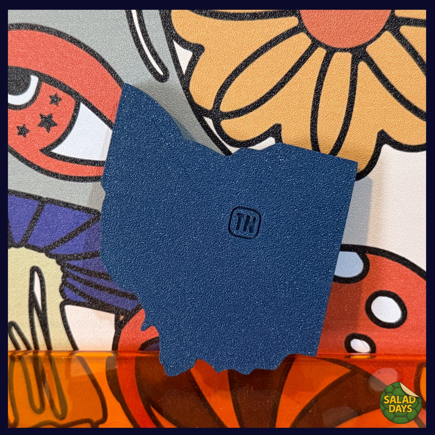 Ohio -State Magnet- Brick Styled with a Heart For Home