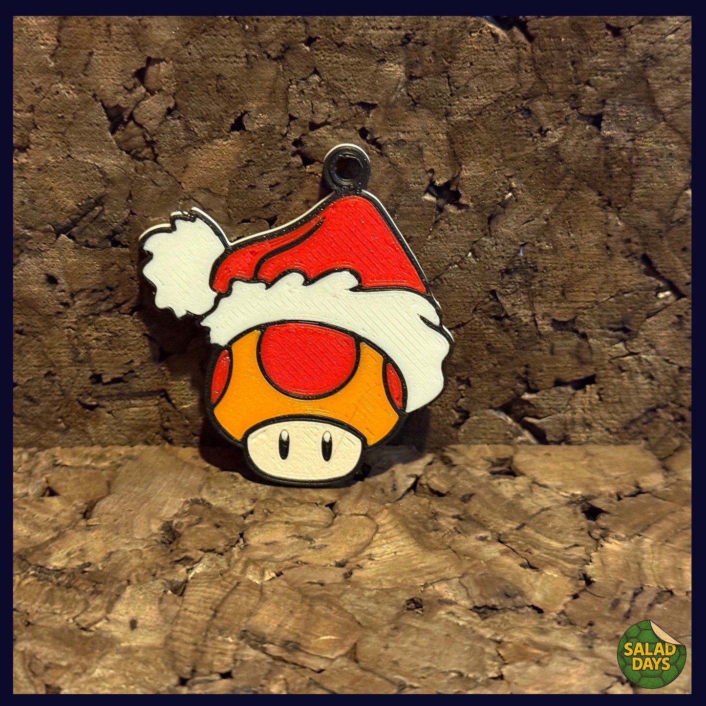 Toad Santa Hat -Ornament- Super Mario Bros