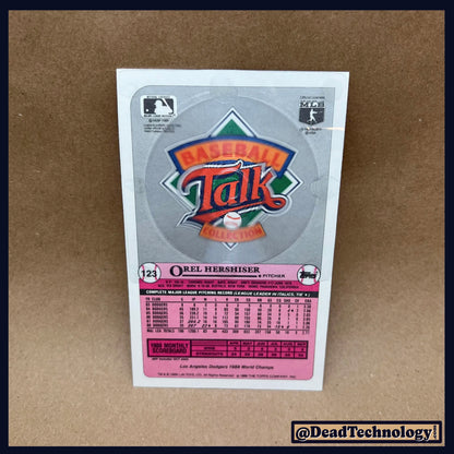 Orel Hershiser -Topp's Baseball Talk Card- Baseball Card