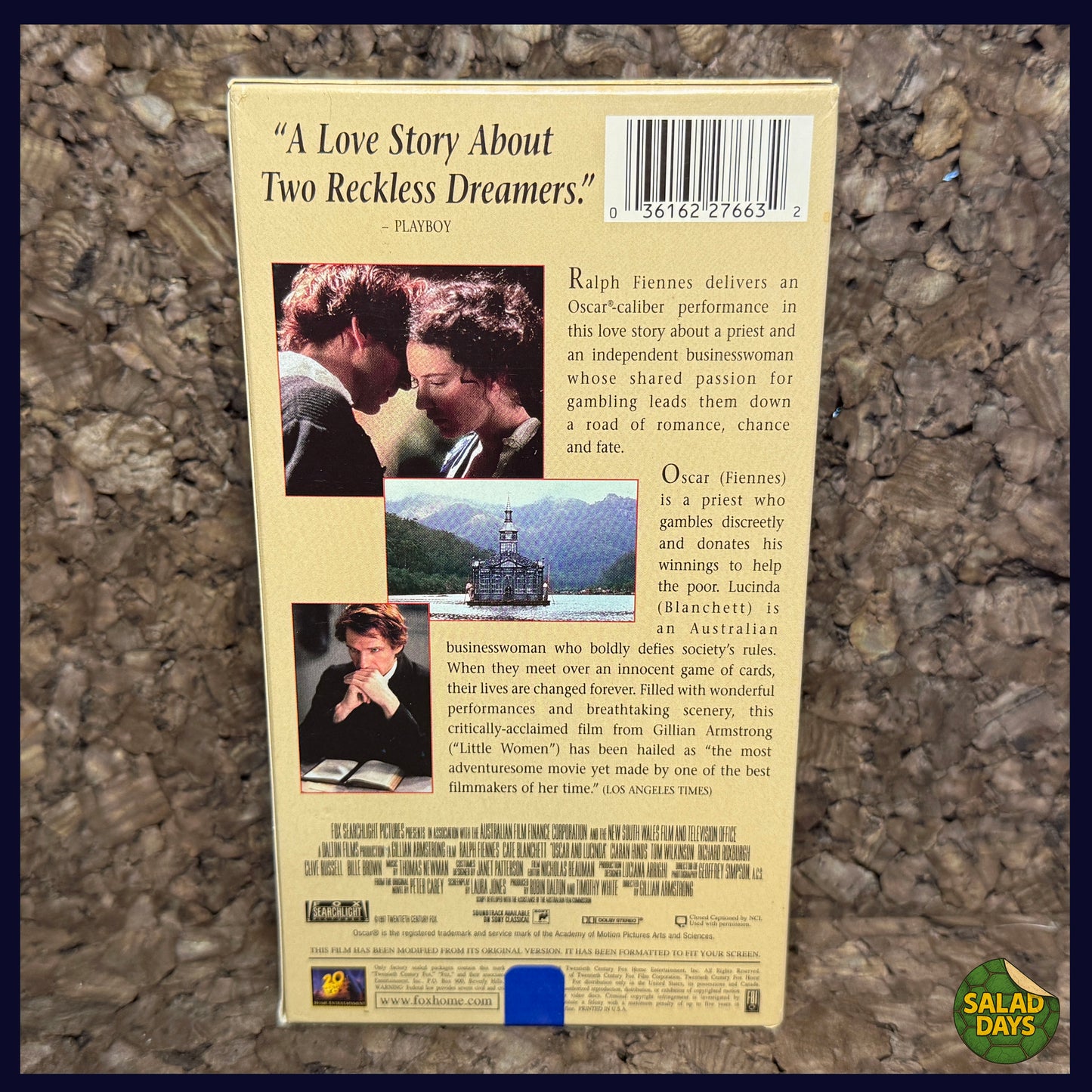 Oscar and Lucinda -VHS-