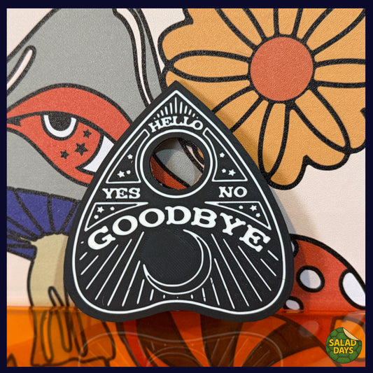 Planchette -Drink Coaster- Ouija Board