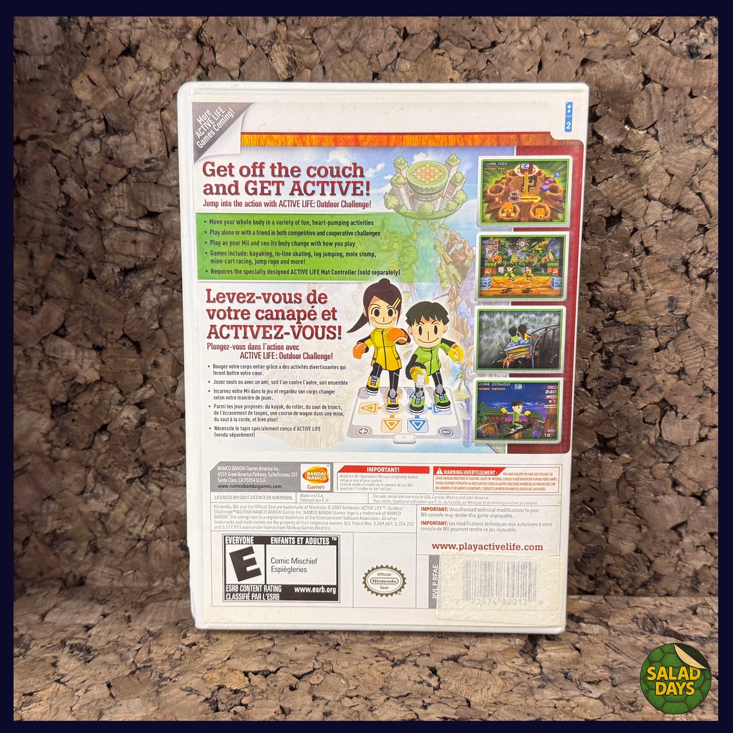 Outdoor Challenge -Nintendo Wii-