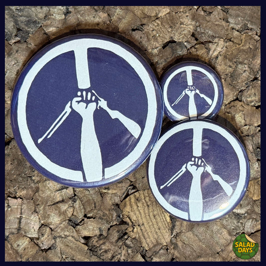 Peace without Violence -Button/Bottle Opener-