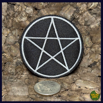 Pentagram -Iron On Patch-