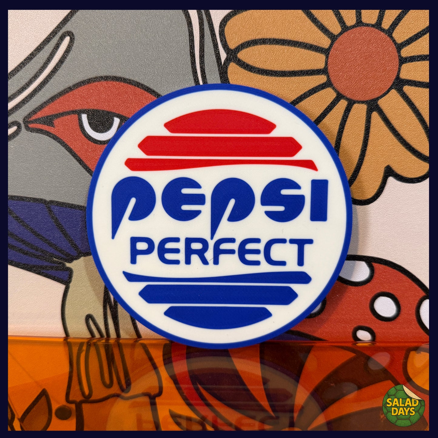 Pepsi Perfect -Drink Coaster- Back To The Future