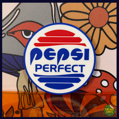 Pepsi Perfect -Drink Coaster- Back To The Future