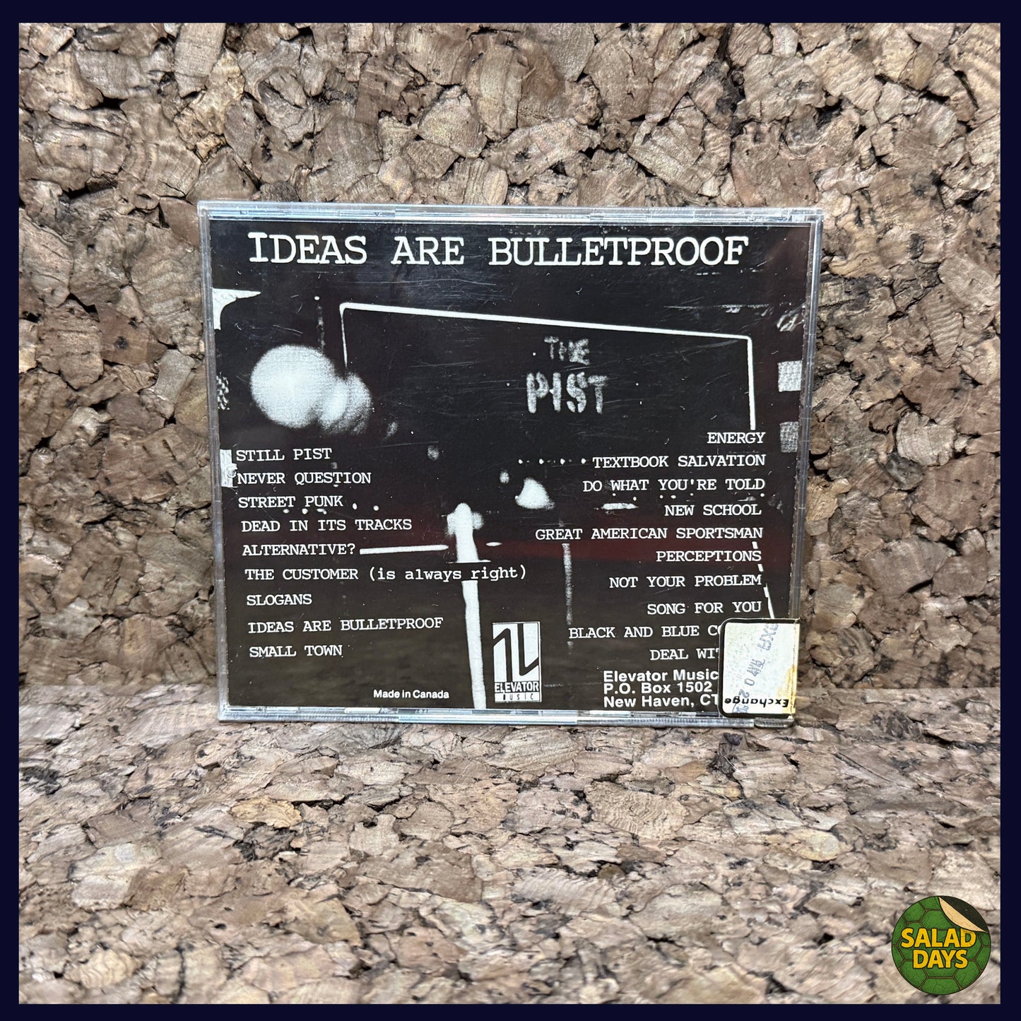 Pist (The) -CD- Ideas Are Bulletproof