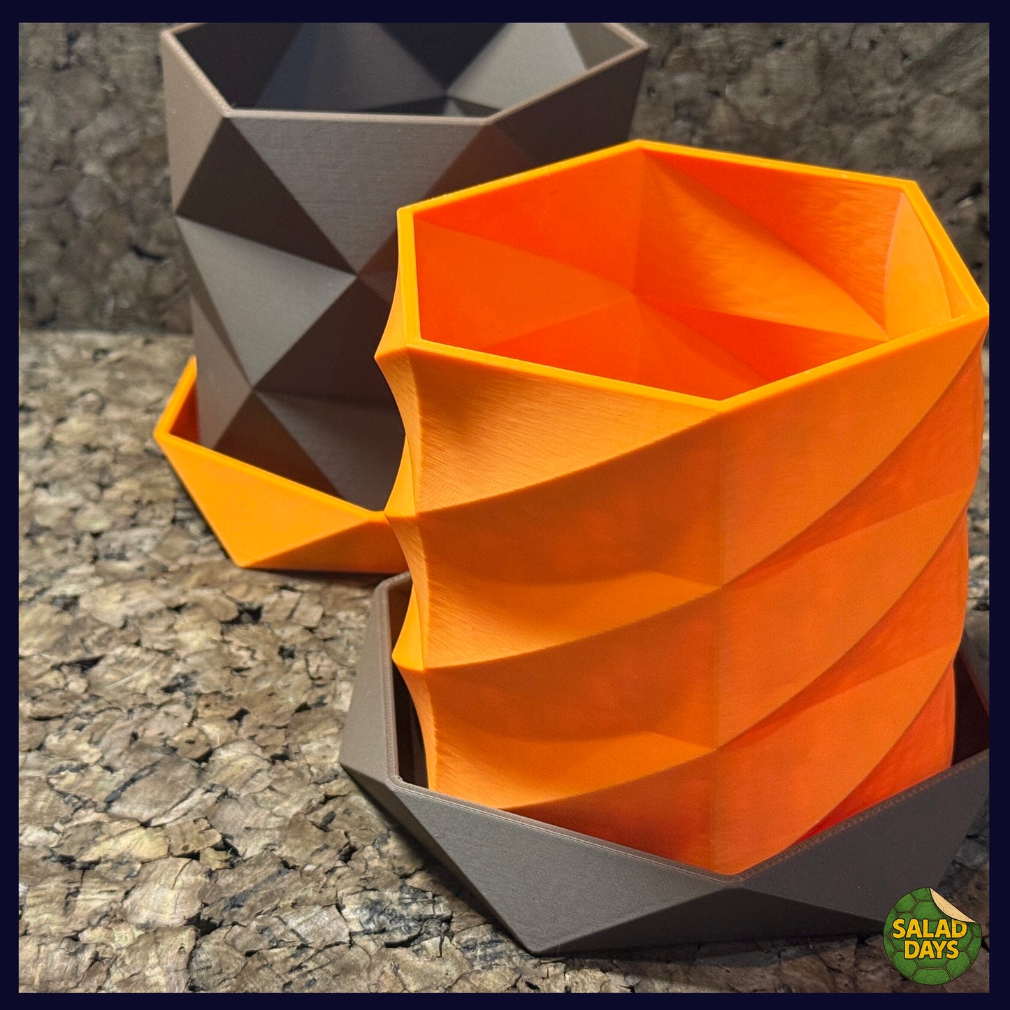 Planter -Geometric Designs-