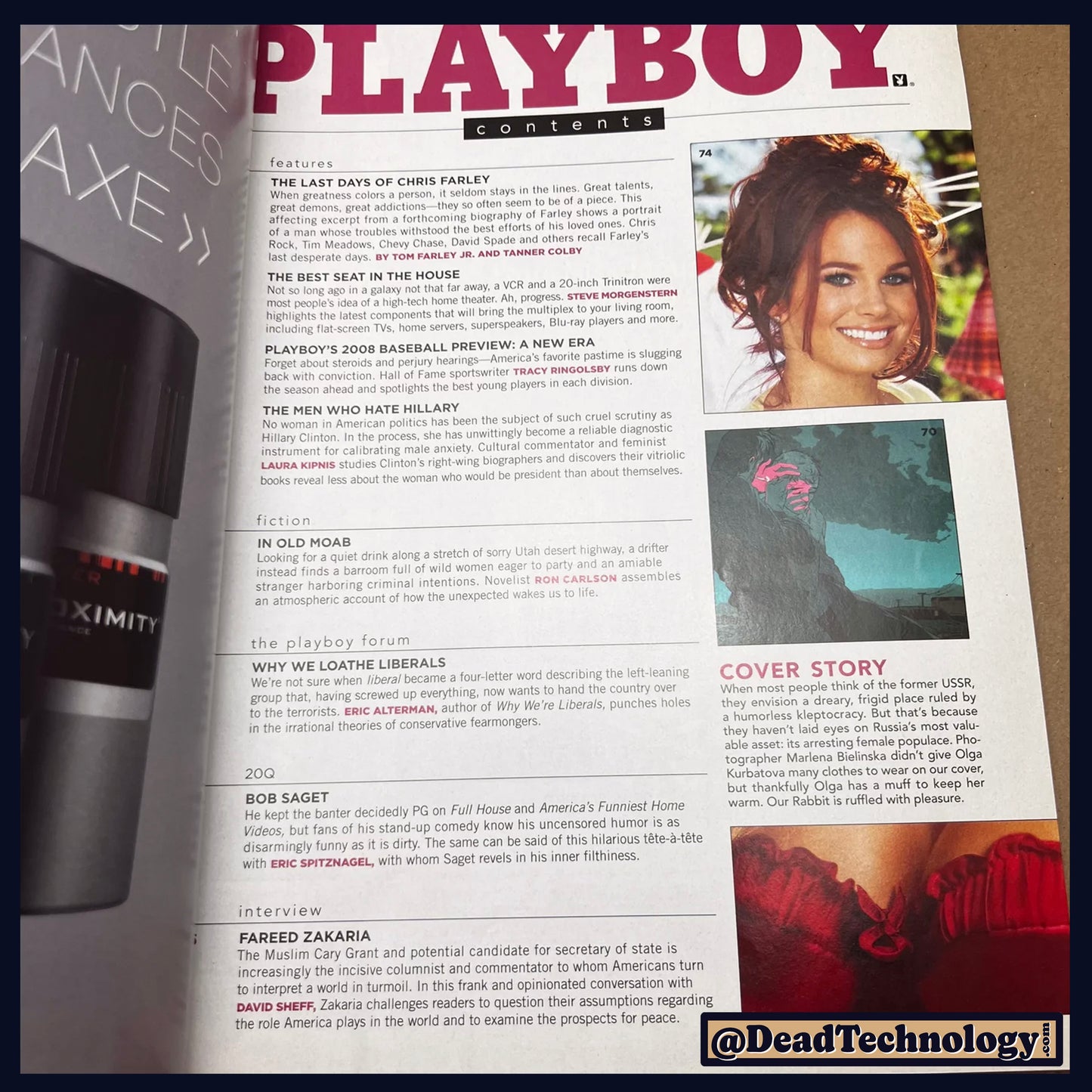 May 2008 -Playboy-