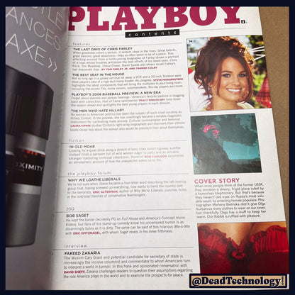 May 2008 -Playboy-