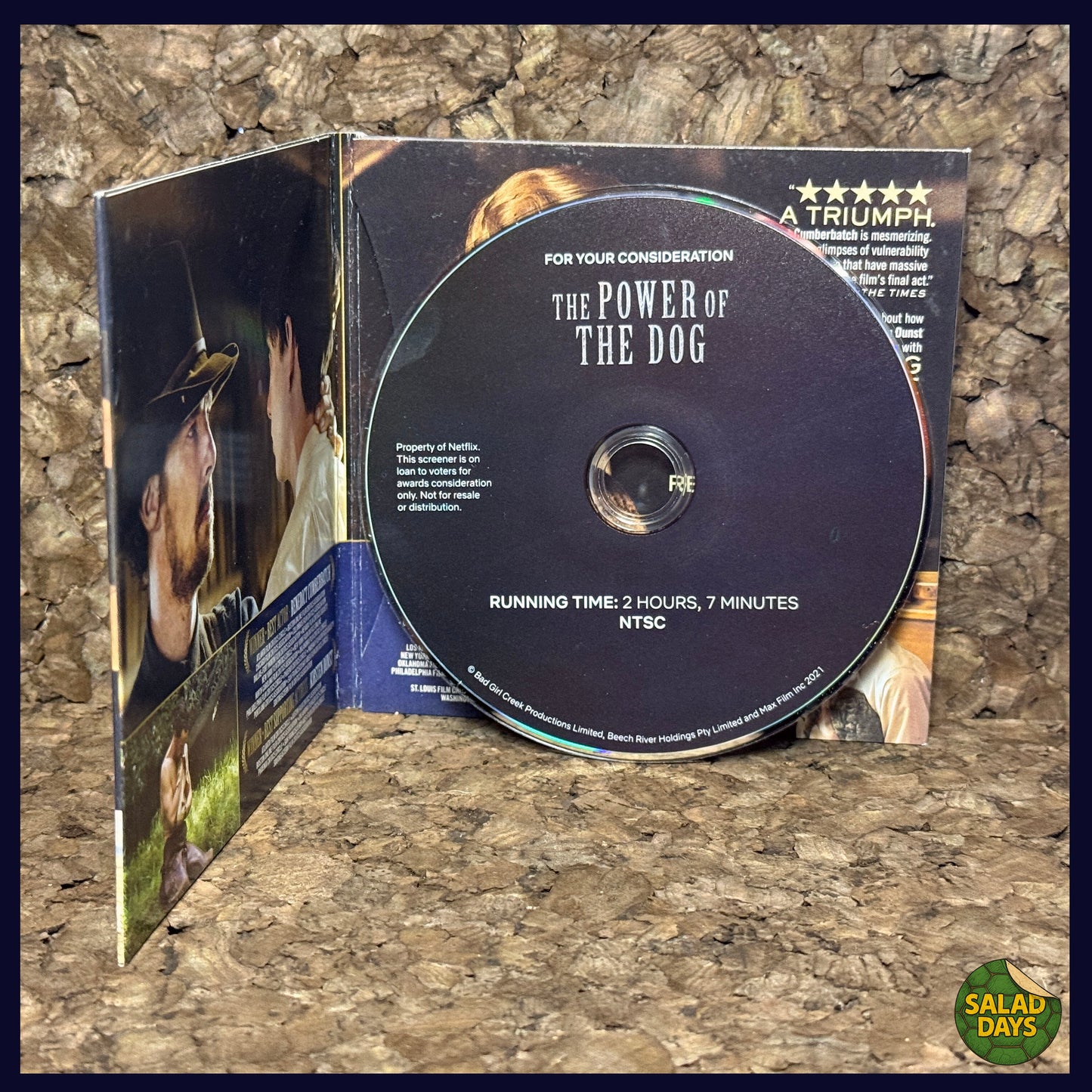 The Power of the Dog -DVD- For Your Consideration